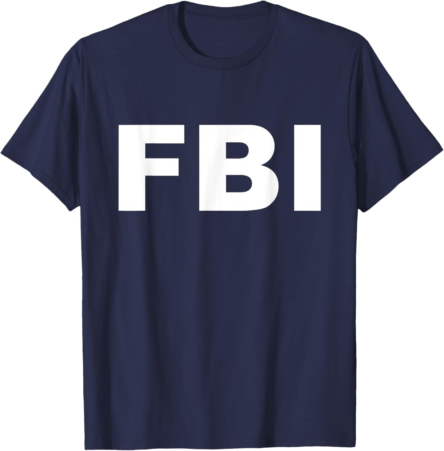 FBI Carnival Fancy Dress Costume Boys Top Premium T-Shirt - T-Shirt | Navy