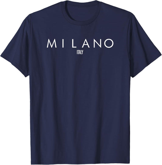 Milano Italy T-Shirt - T-Shirt | Navy