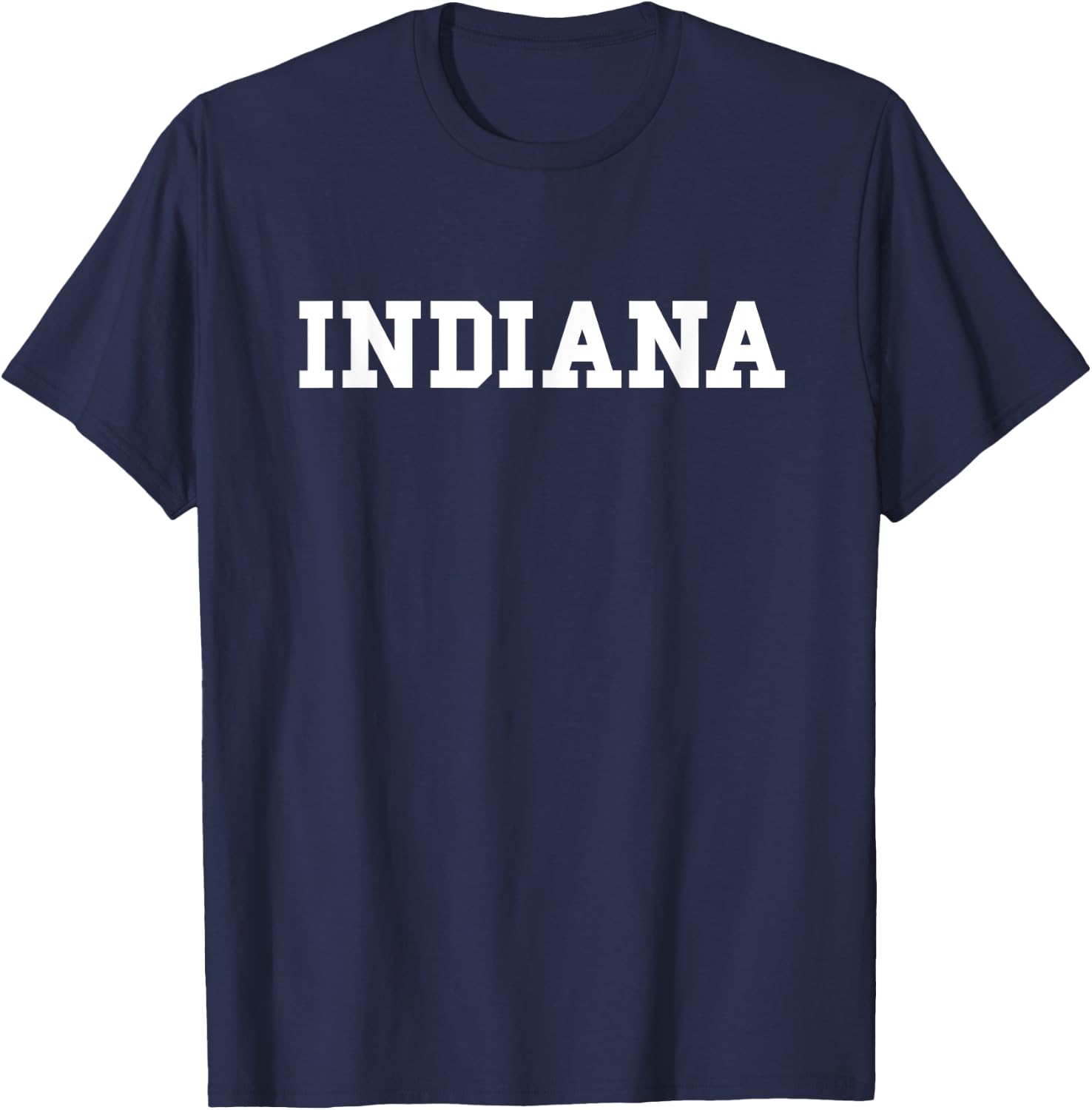 INDIANA - Throwback Design - Classic T-Shirt - T-Shirt | Navy