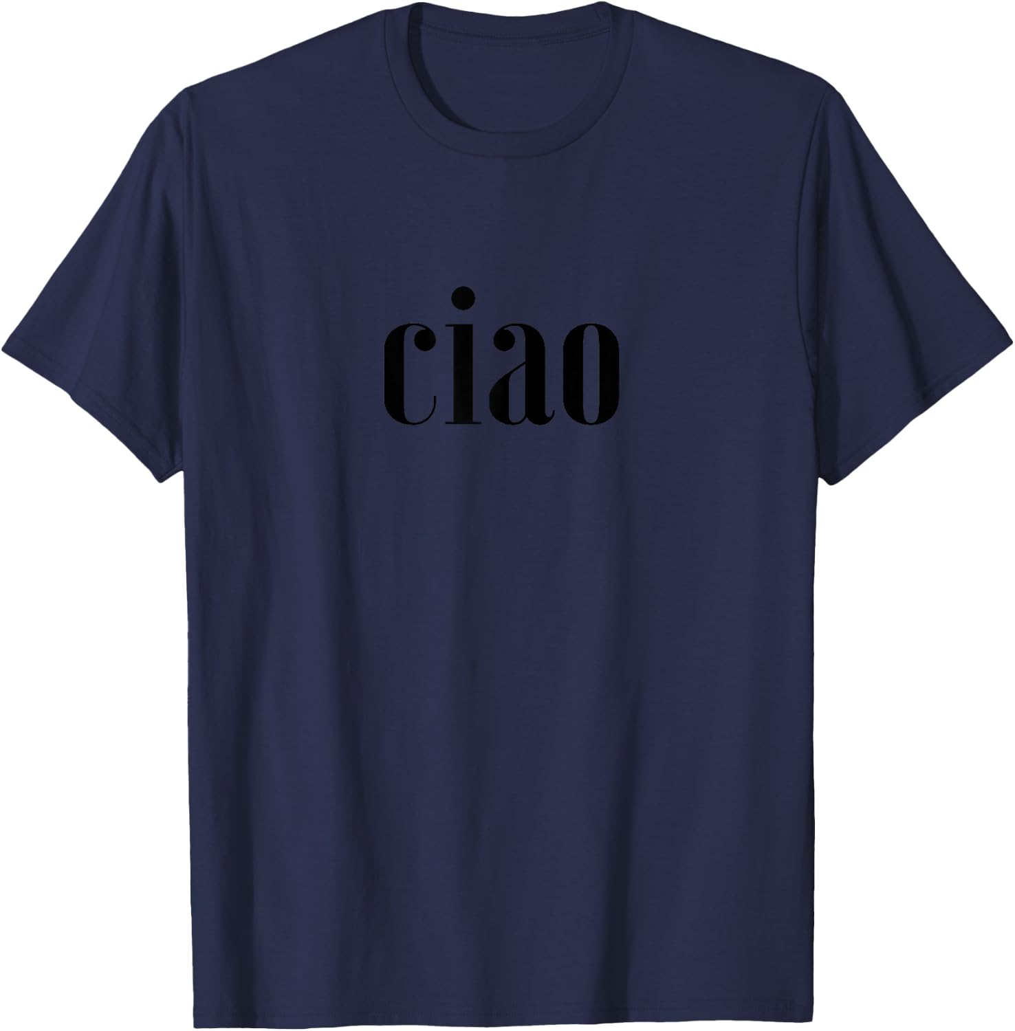 Elegant Ciao T-Shirt - T-Shirt | Navy
