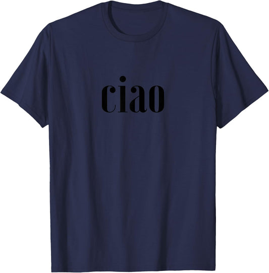 Elegant Ciao T-Shirt - T-Shirt | Navy
