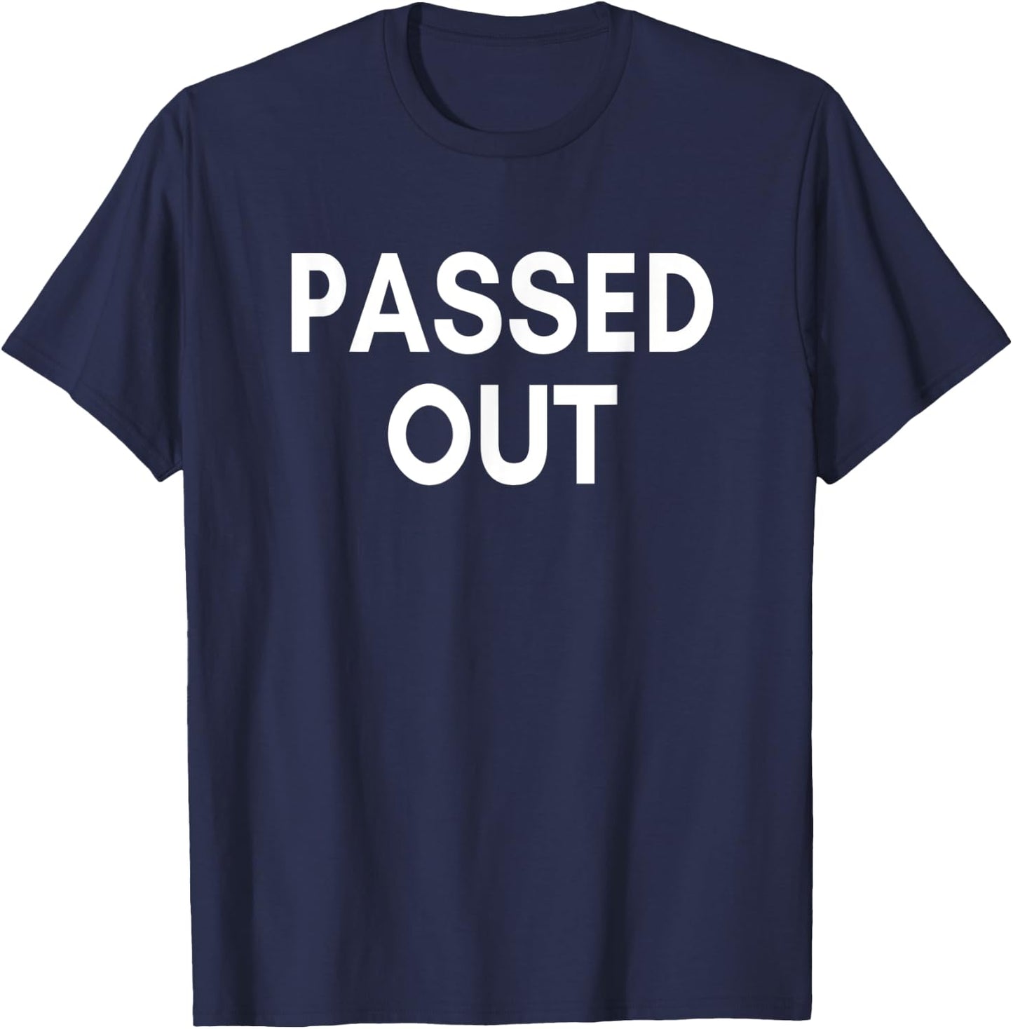 Passed Out T-Shirt - T-Shirt | Navy