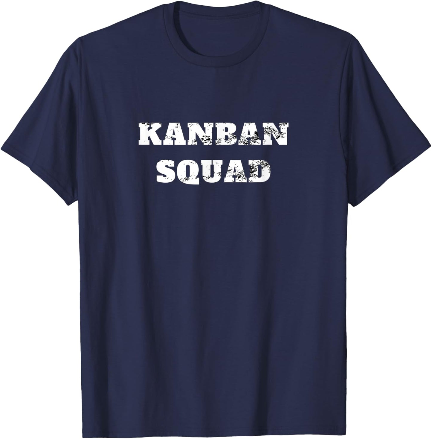 Kanban squad agile software development Retro Vintage T-Shirt - T-Shirt | Navy