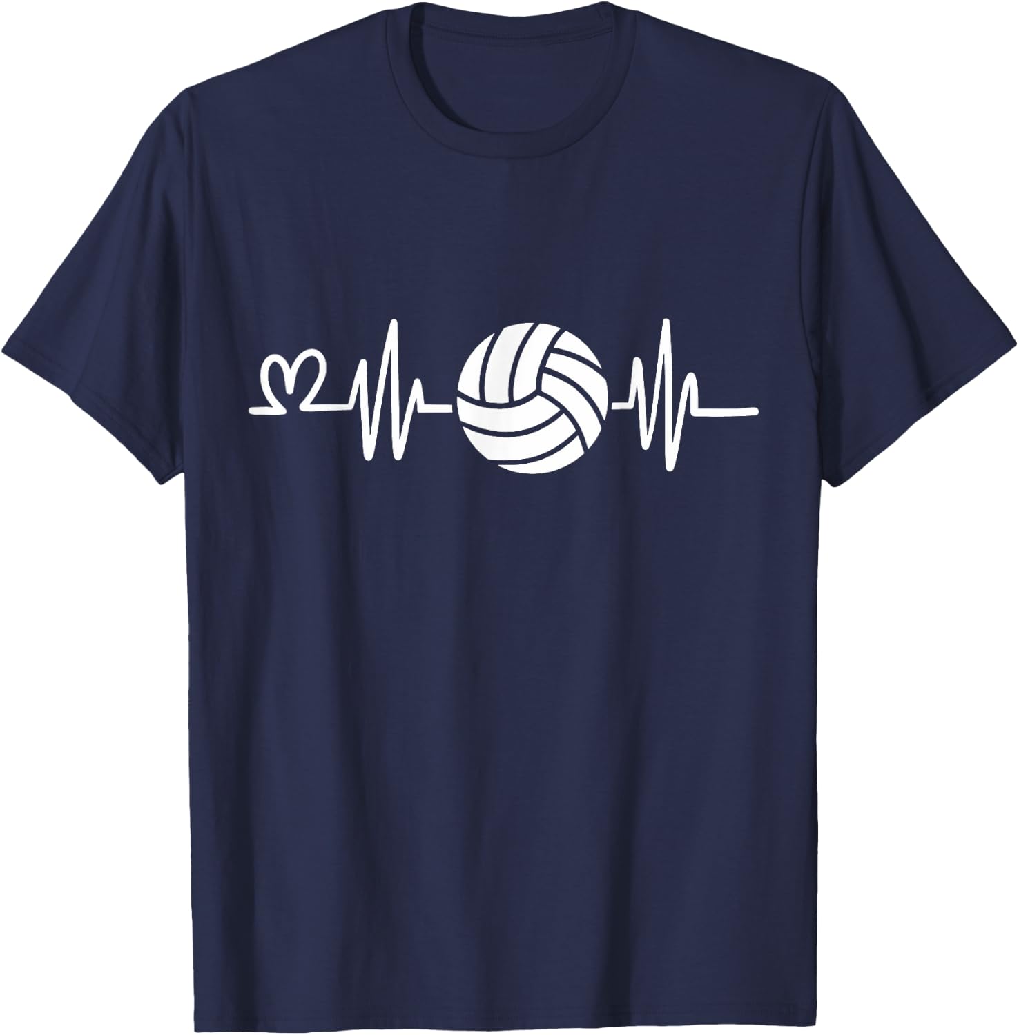 Volleyball Girl T-Shirt - T-Shirt | Navy