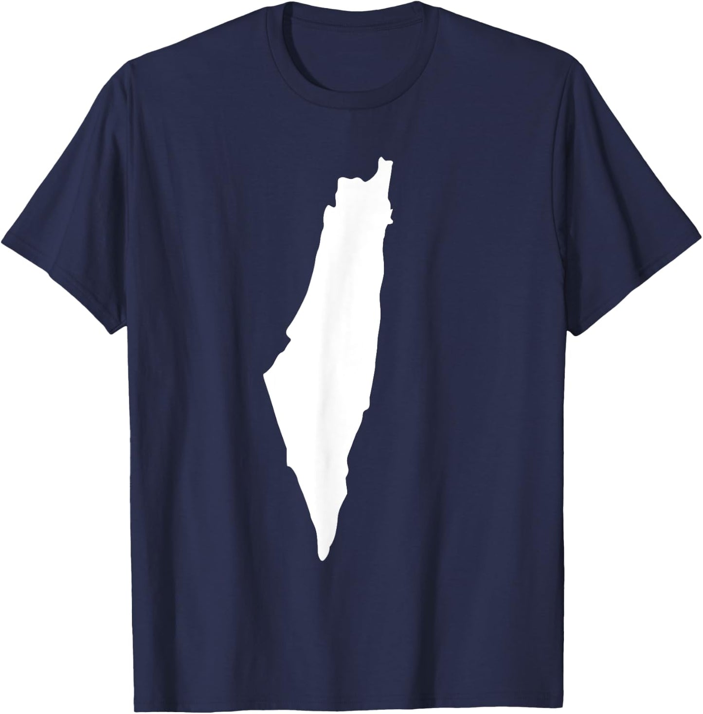 Israel map T-Shirt - T-Shirt | Navy