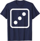 3 Dice And Three Dice Costume T-Shirt - T-Shirt | Navy