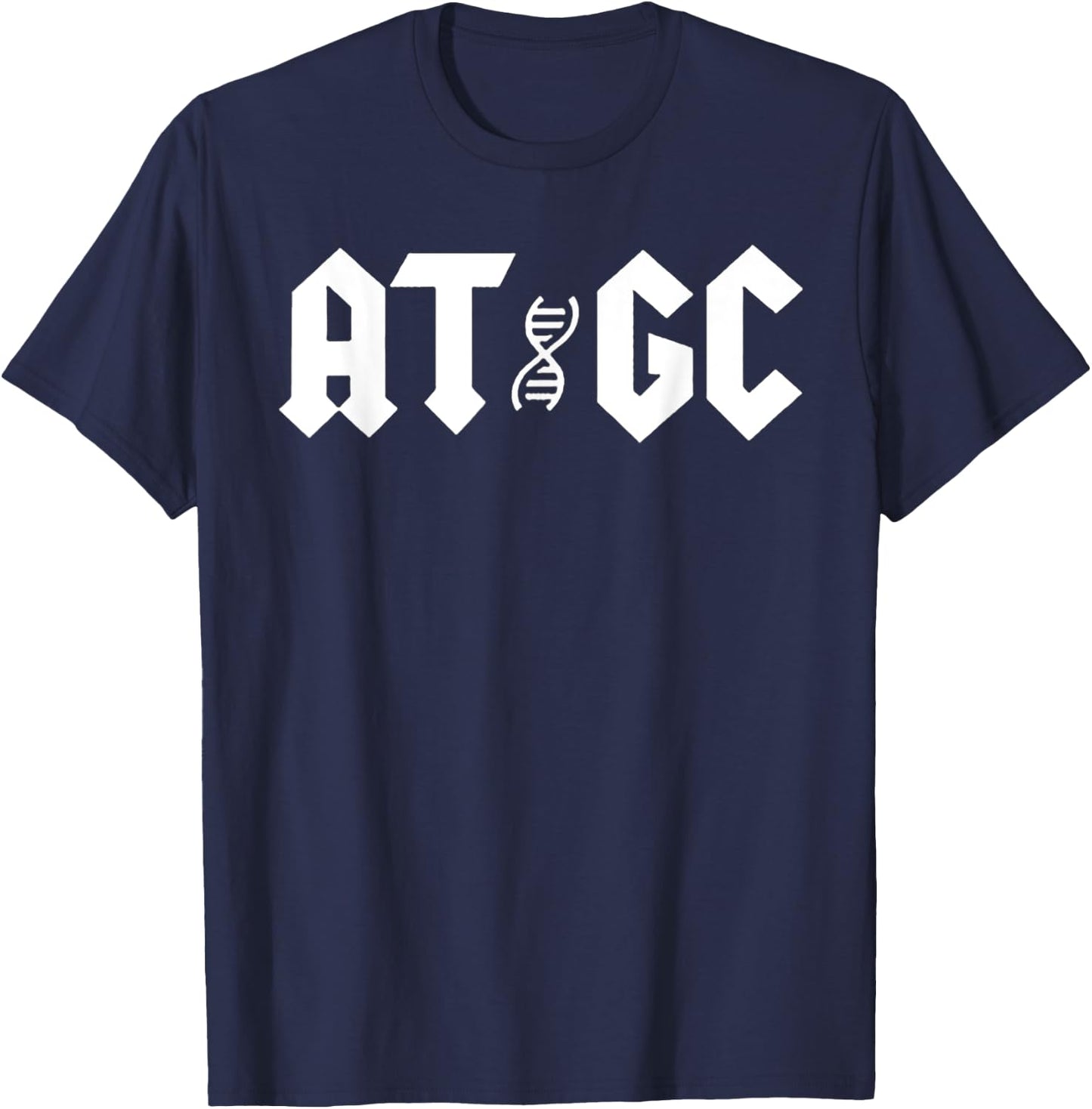 AT GC DNA Science T-Shirt - T-Shirt | Navy