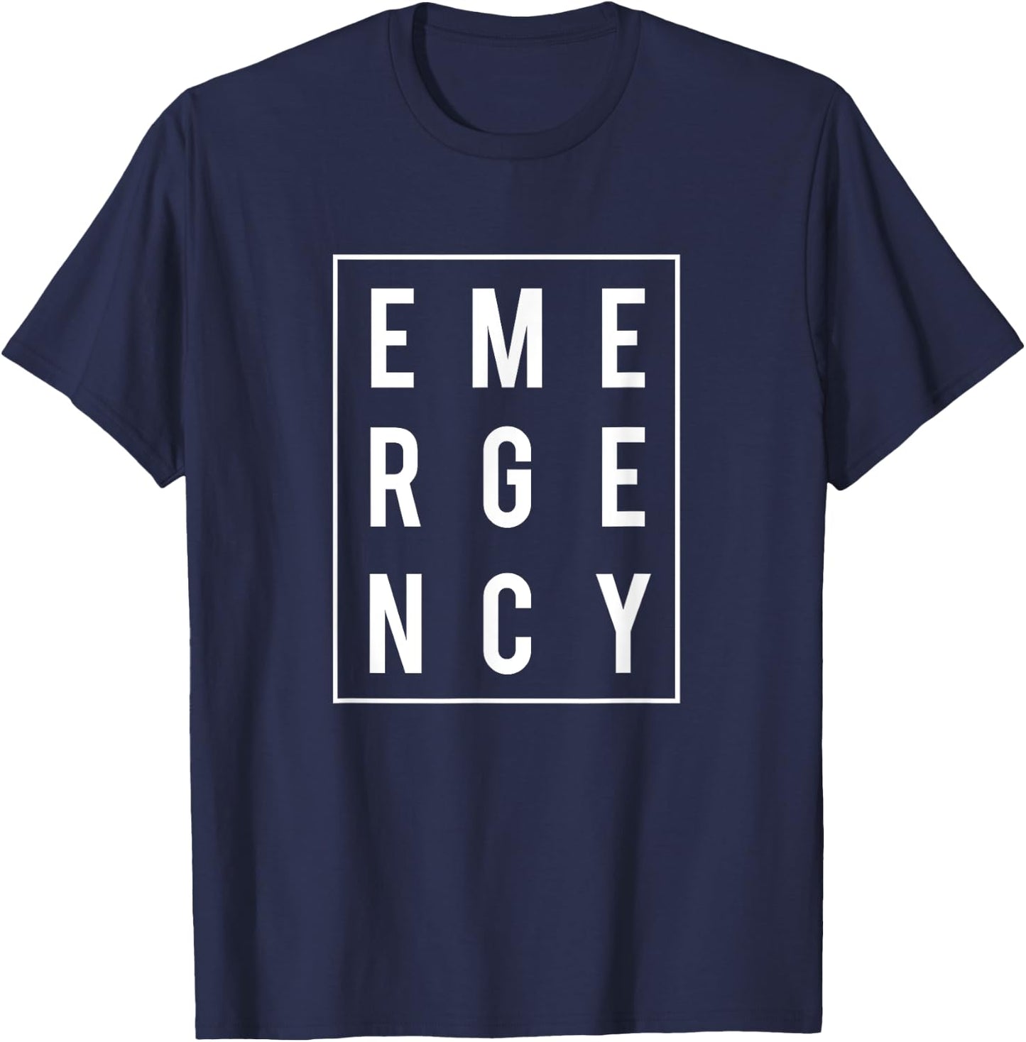 Emergency Nurse RN ER Nurse Emergency Room Hospital T-Shirt - T-Shirt | Navy