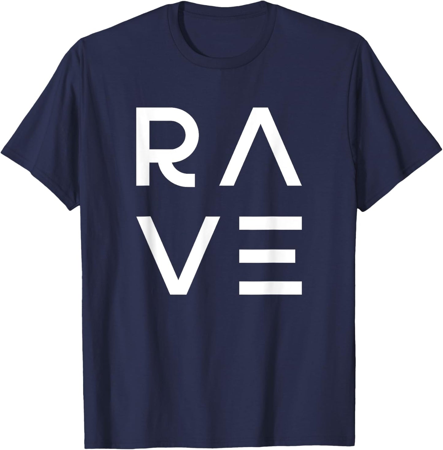 Rave Party Outfit EDM DJ Trance Techno Music T-Shirt - T-Shirt | Navy