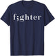 Semicolon Fighter Mental Health Awareness T-Shirt - T-Shirt | Navy
