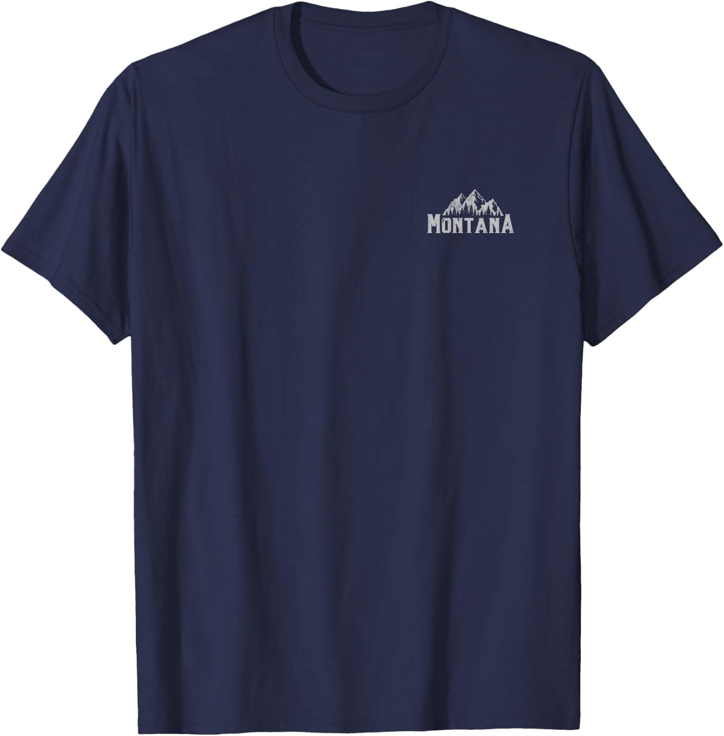 I Love The State Of Montana My Sweet Home Is Calling Me Here T-Shirt - T-Shirt | Navy