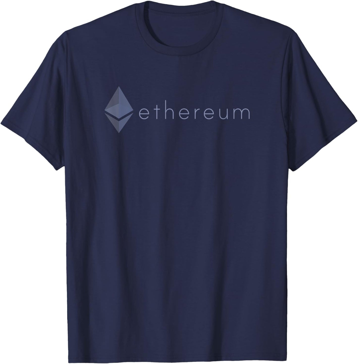 Ethereum Coin Crypto ETH Blockchain Cryptocurrency T-Shirt - T-Shirt | Navy