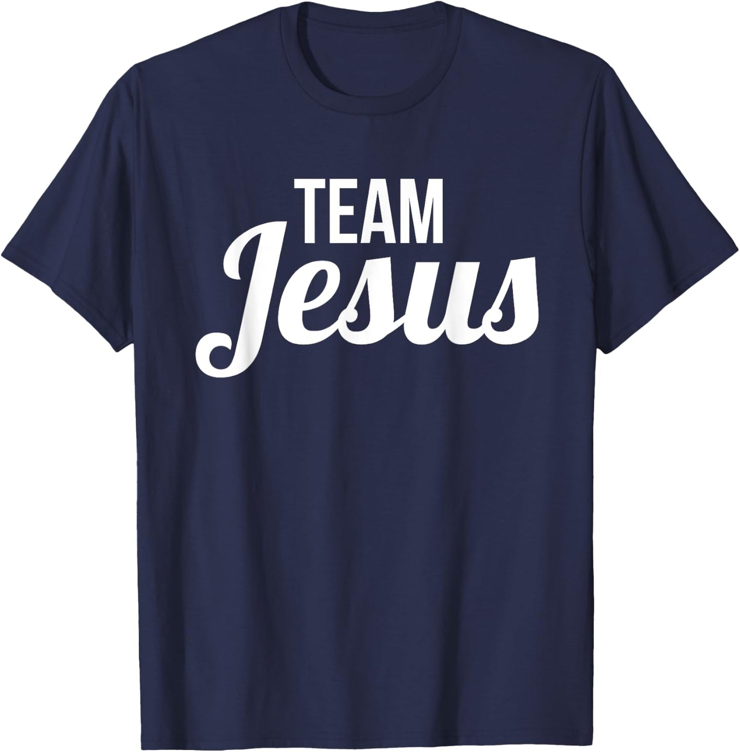 Matching Christian Team Gift Youth Groups Team Jesus T-Shirt - T-Shirt | Navy