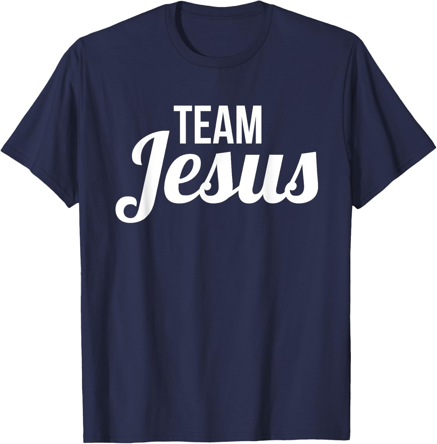Matching Christian Team Gift Youth Groups Team Jesus T-Shirt - T-Shirt | Navy