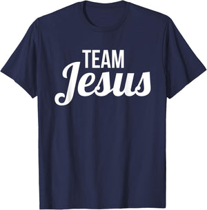 Matching Christian Team Gift Youth Groups Team Jesus T-Shirt - T-Shirt | Navy