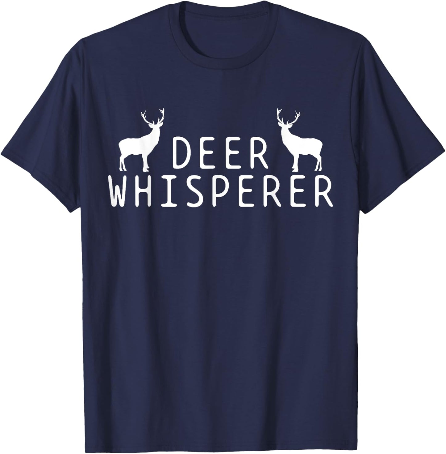 Deer Whisperer T-Shirt - T-Shirt | Navy