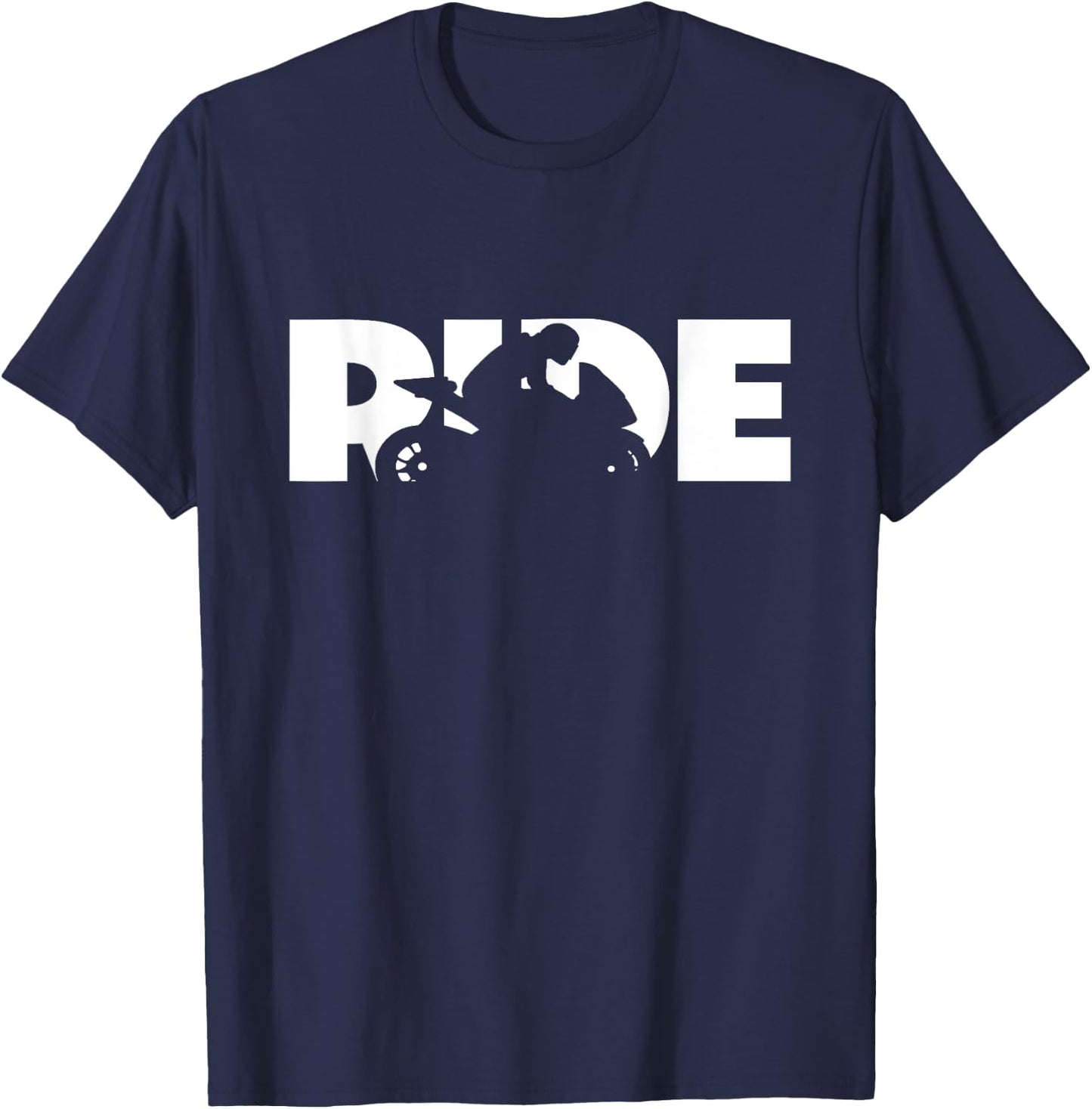Motorcycle Apparel - Motorcycle T-Shirt - T-Shirt | Navy