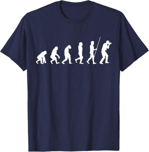 Evolution photographer | Camera photography lovers T-Shirt - T-Shirt | Navy