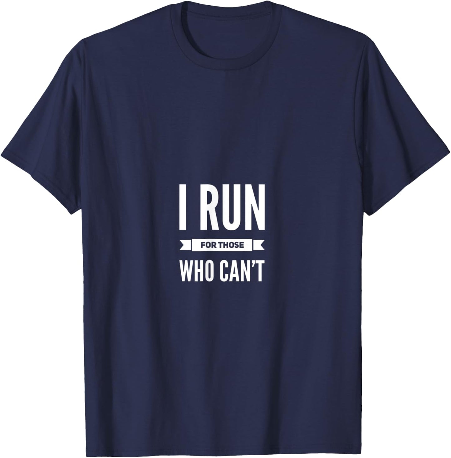 Running Motivation Inspirational Cancer Race Support T-Shirt - T-Shirt | Navy
