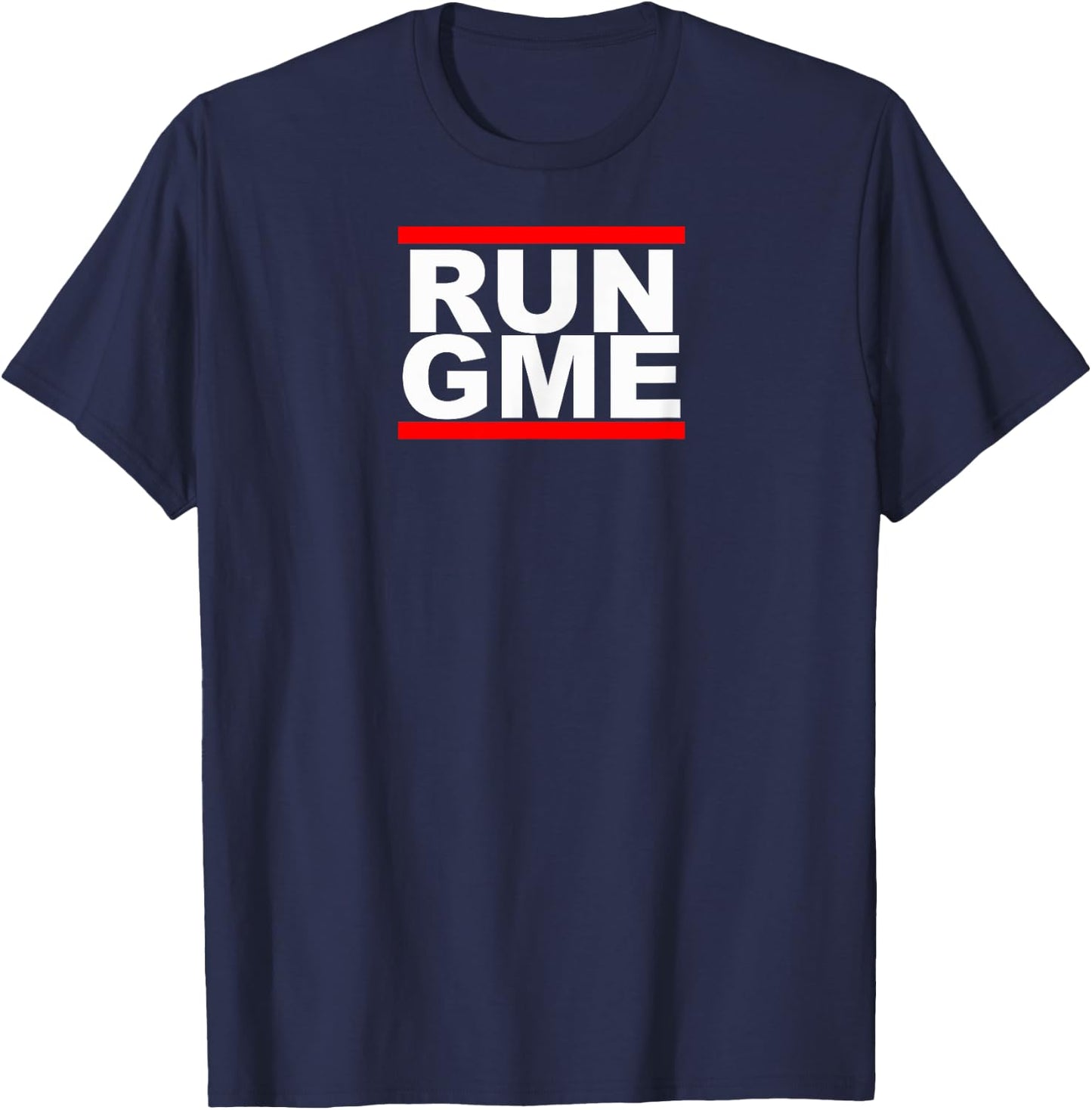 Run Gme T-Shirt - T-Shirt | Navy