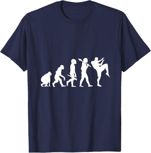 Muay Thai Evolution T-Shirt - T-Shirt | Navy