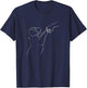 Dog Fist Bump, Dog And People Punch Hand, Dog's Paw Dog, Man T-Shirt - T-Shirt | Navy