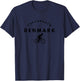 Copenhagen Denmark Cycling T-Shirt - T-Shirt | Navy