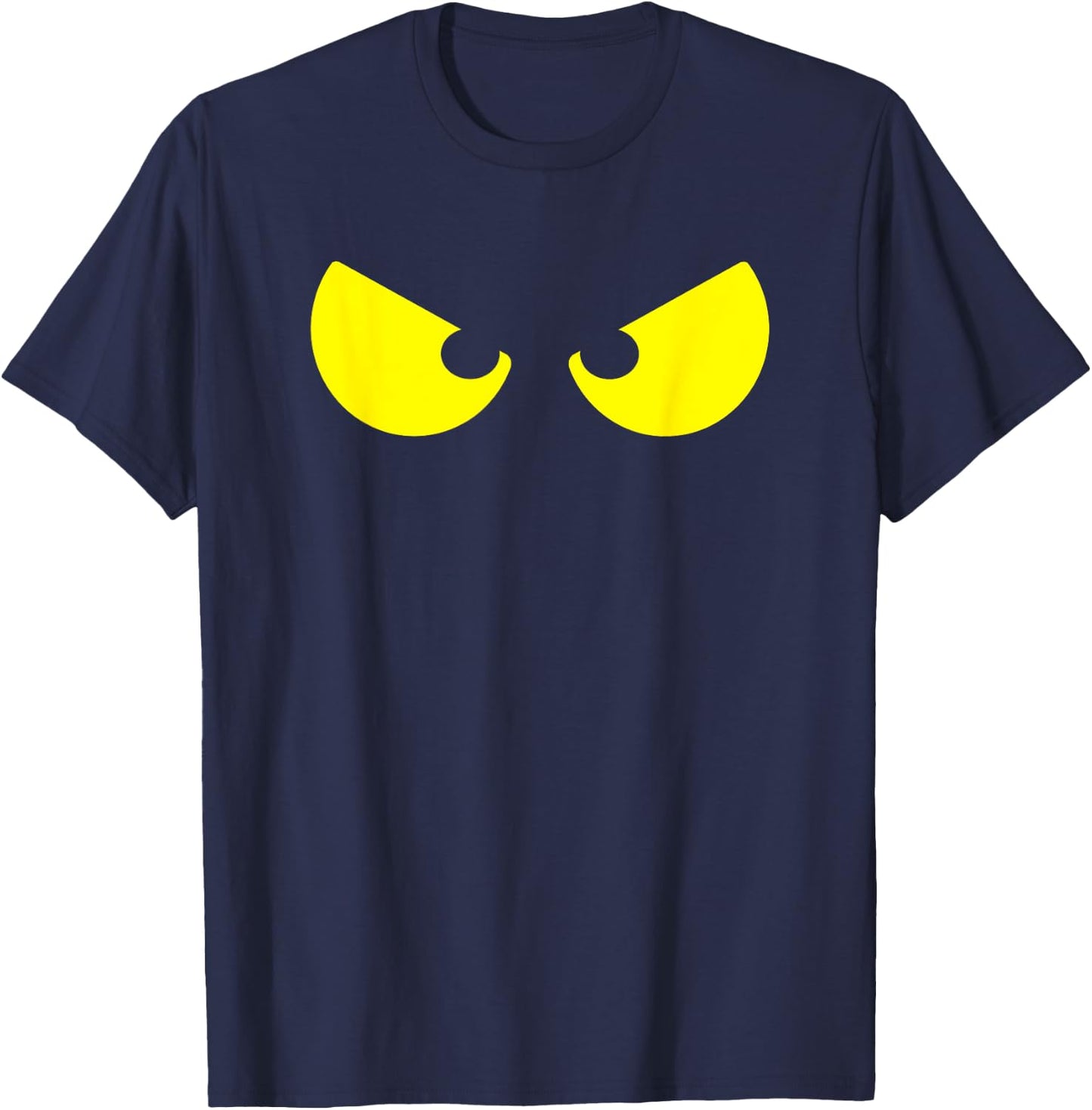 Scary Monster Eyes Funny Googly Eye T-Shirt - T-Shirt | Navy