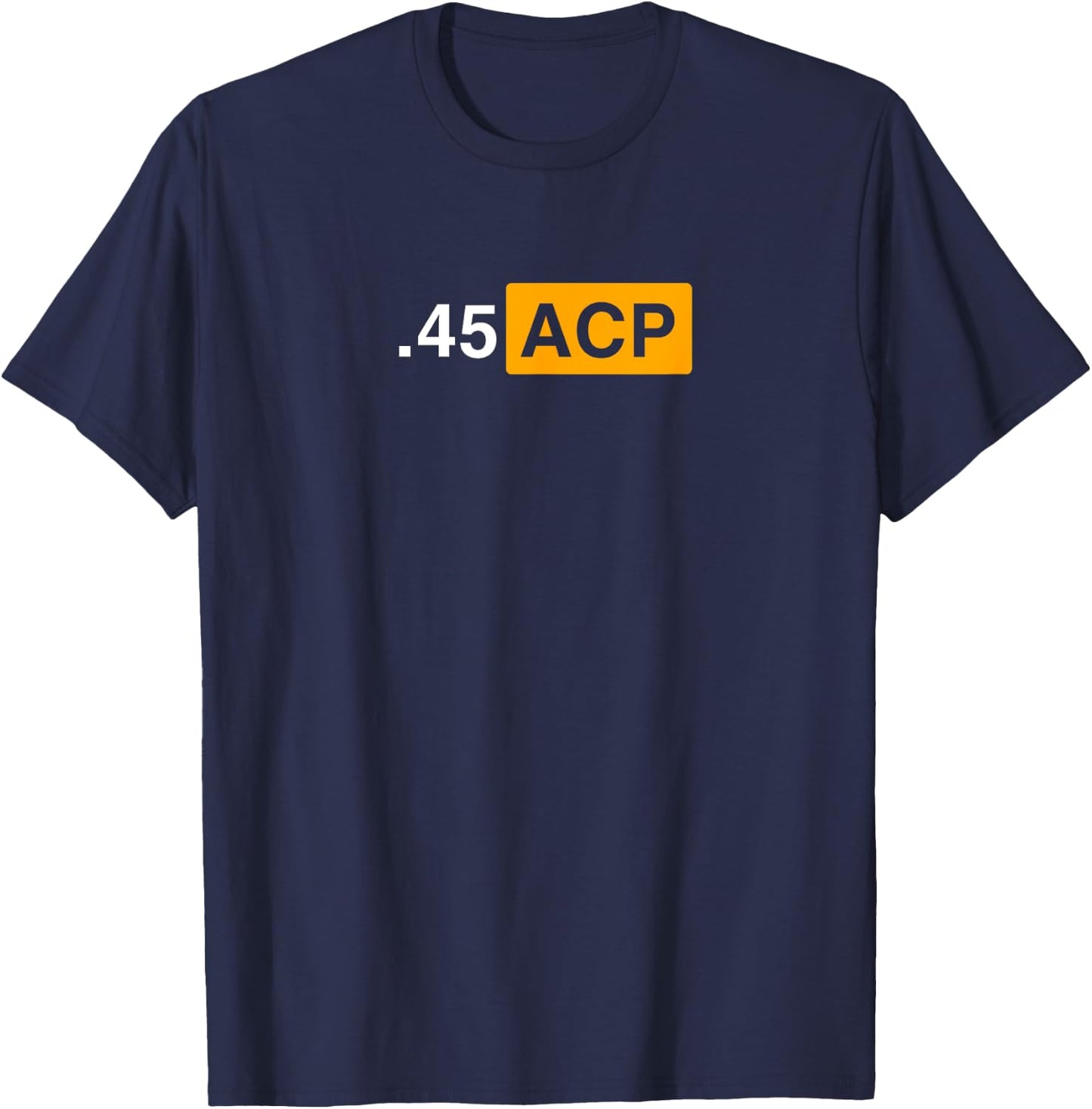 .45 ACP IPSC and Speed Steel T-Shirt - T-Shirt | Navy