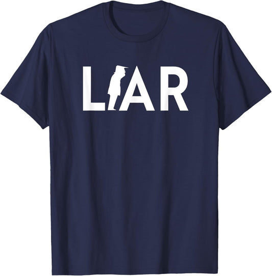 LIAR tRump T-Shirt - T-Shirt | Navy