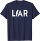 LIAR tRump T-Shirt - T-Shirt | Navy