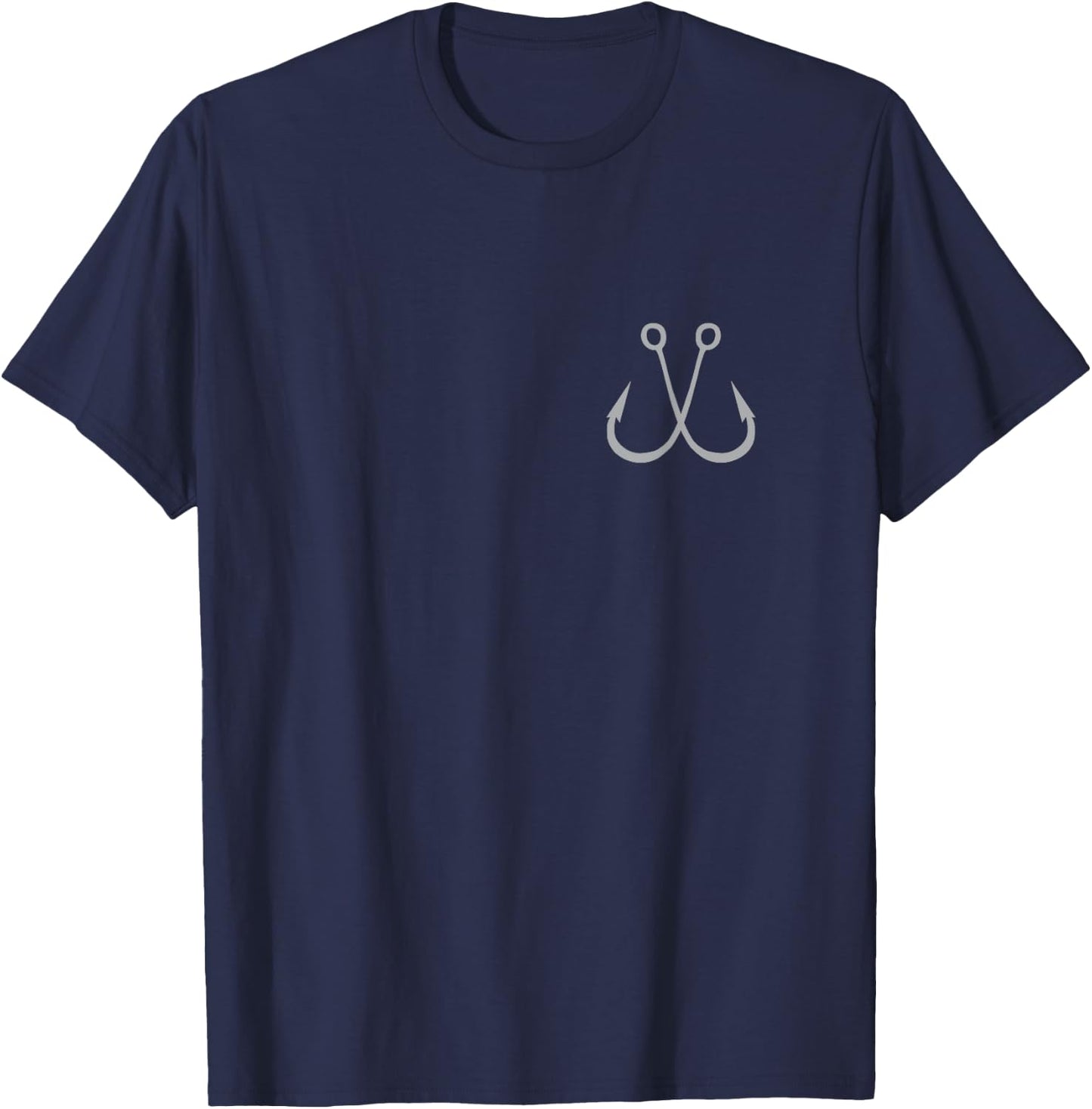 Striper Whisperer | Striped Bass | Striper Fishing T-Shirt - T-Shirt | Navy