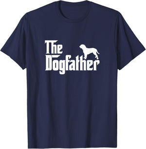 Dogues de Bordeaux Lover Gift DogFather T-Shirt - T-Shirt | Navy