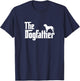Dogues de Bordeaux Lover Gift DogFather T-Shirt - T-Shirt | Navy