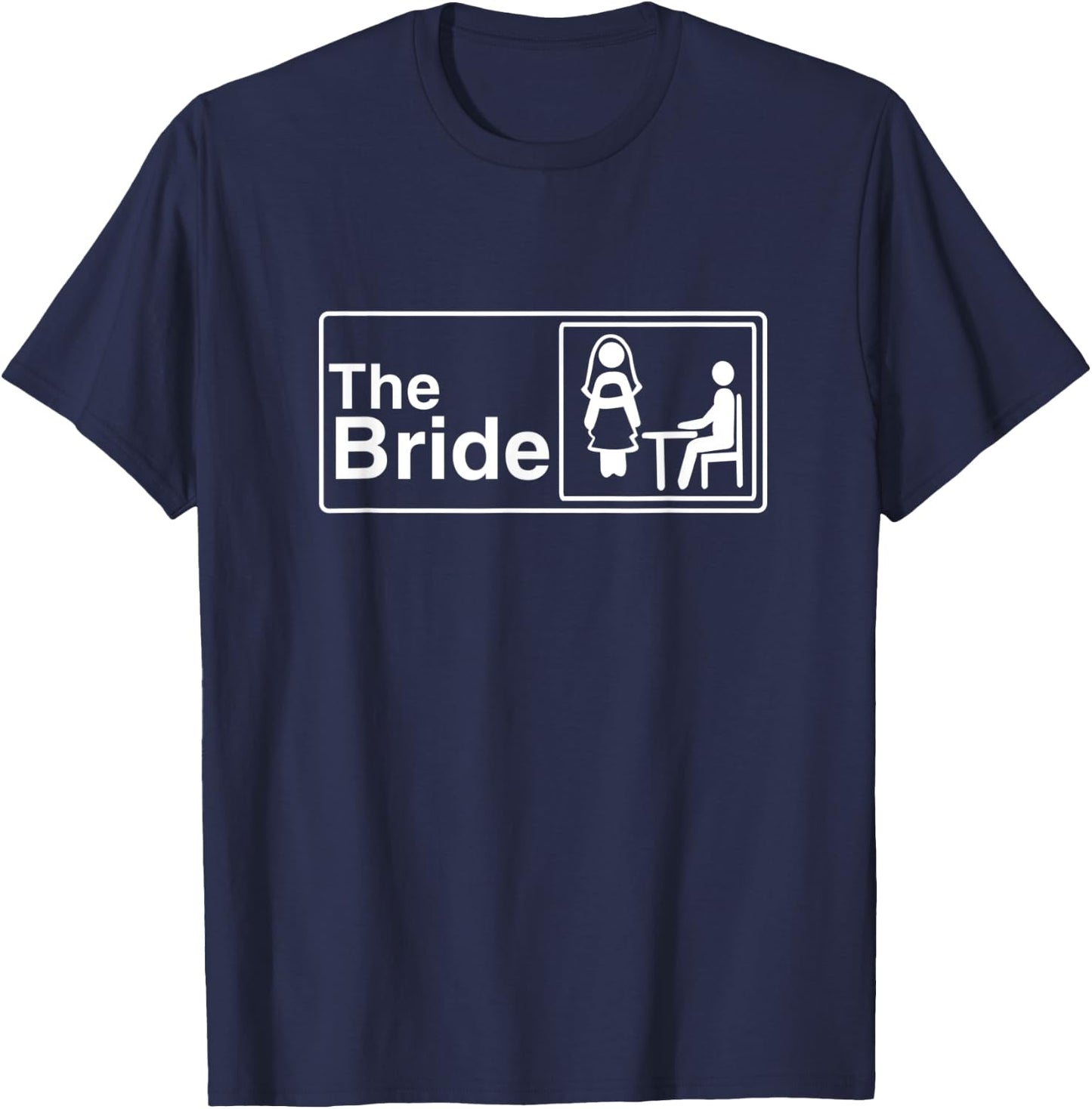 The Bride Bridesmaid Bachelorette Party Matching Outfits T-Shirt - T-Shirt | Navy