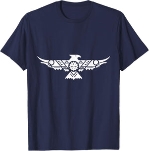 Native American Thunderbird Indigenous Peoples Day T-Shirt - T-Shirt | Navy