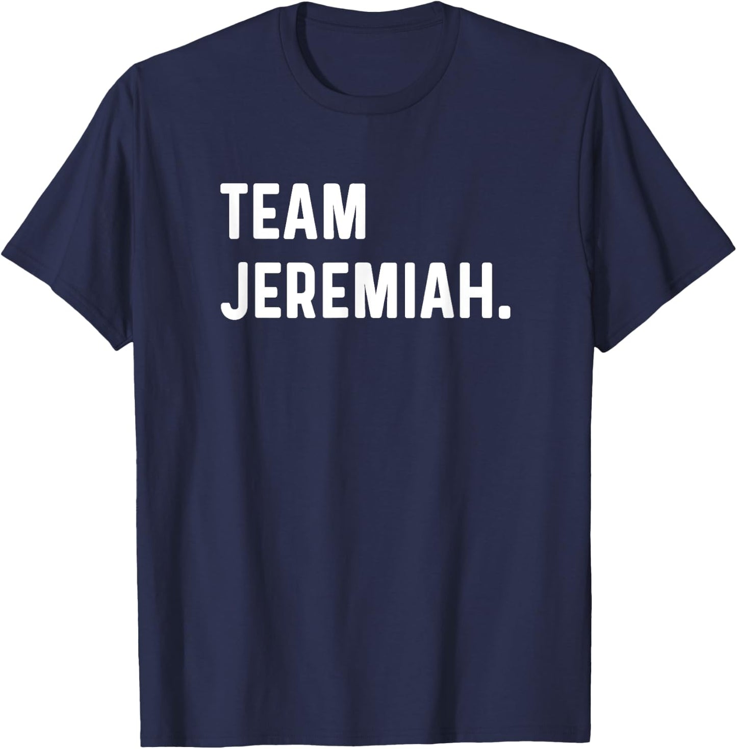 Team Jeremiah T-Shirt - T-Shirt | Navy