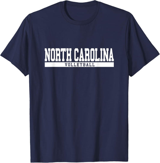 North Carolina Volleyball T-Shirt - T-Shirt | Navy