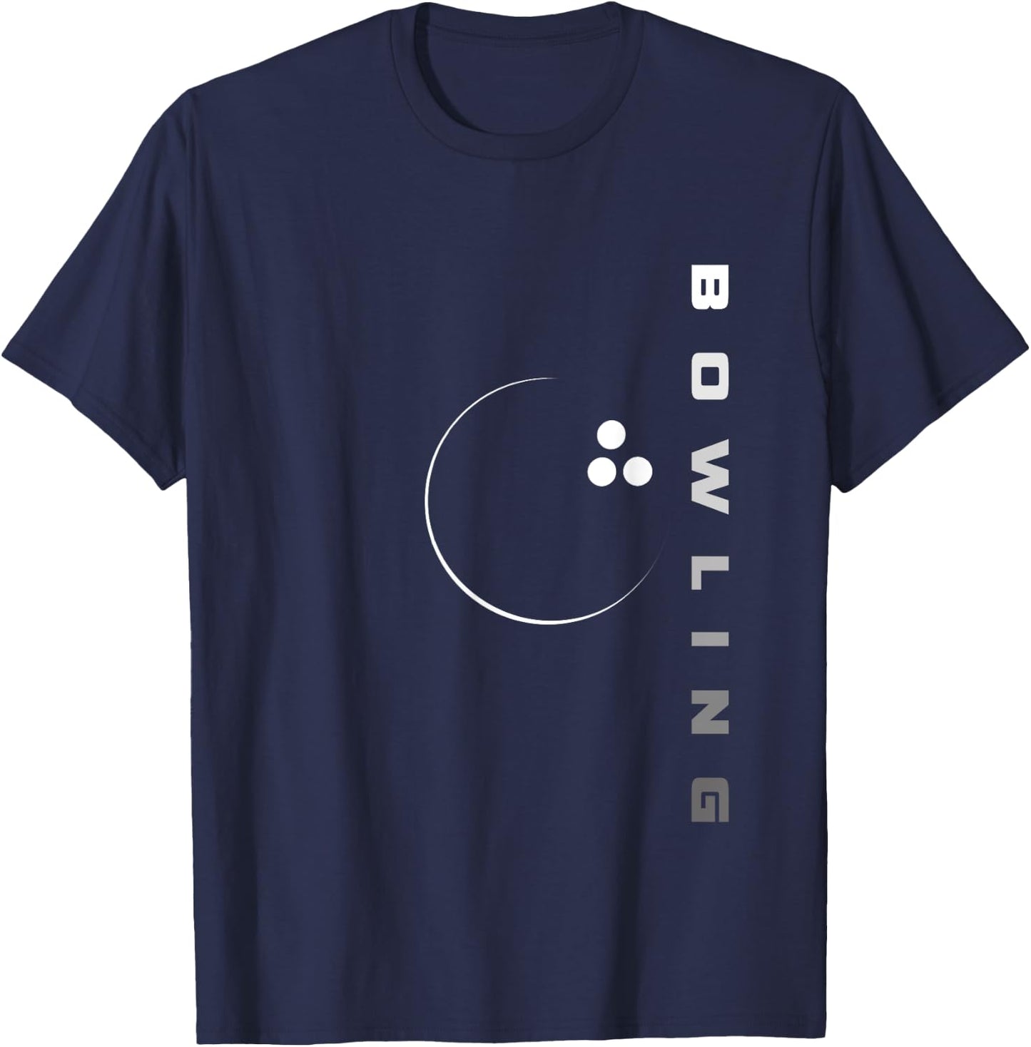 Bowling Apparel - Bowling T-Shirt - T-Shirt | Navy