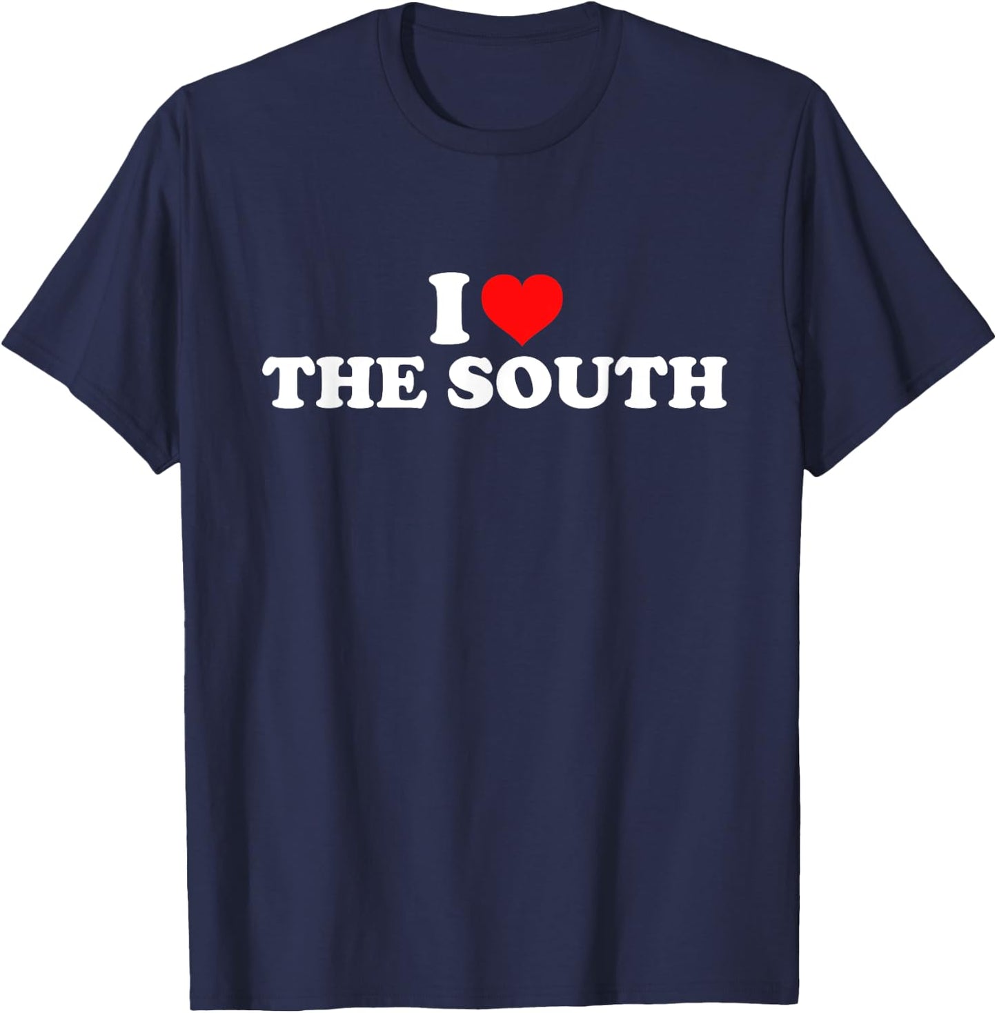 I Love The South T-Shirt - T-Shirt | Navy