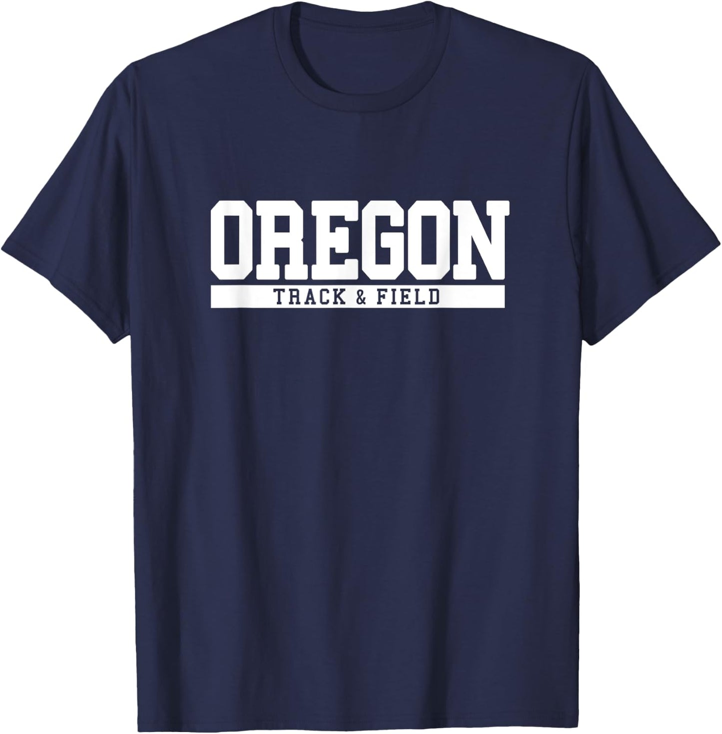 Oregon Track & Field T-Shirt - T-Shirt | Navy