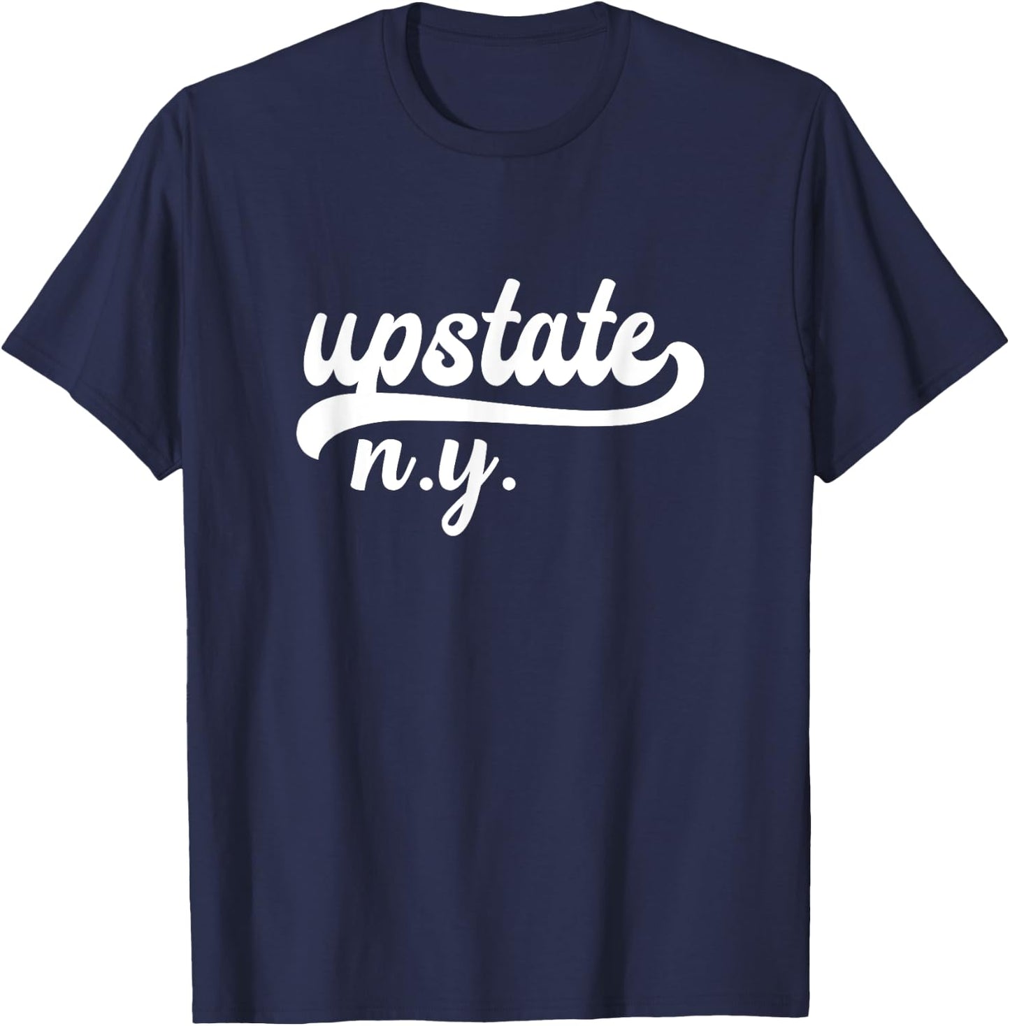 Upstate New York Travel Camping Nature Outdoors Summer Women Kids T-Shirt - T-Shirt | Navy