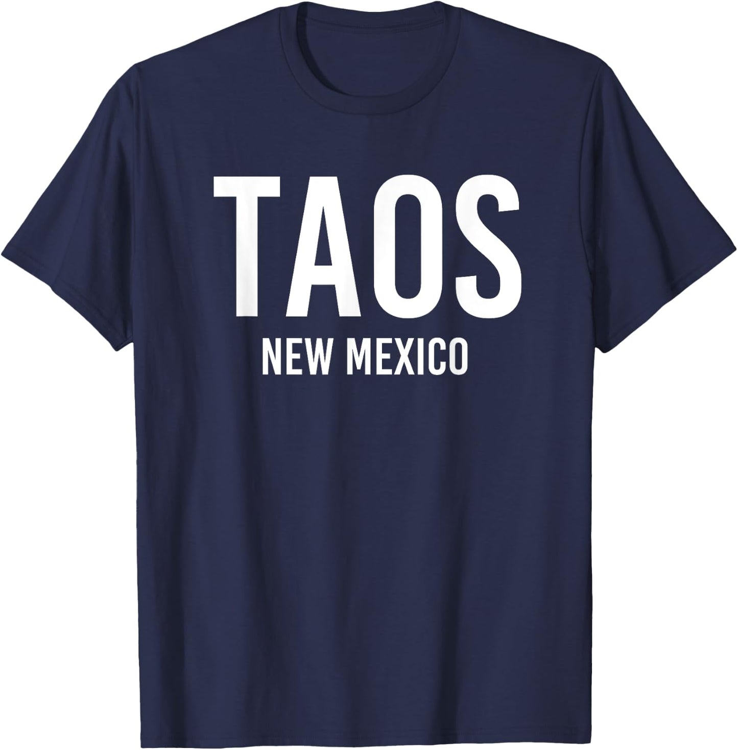 TAOS NEW MEXICO NM USA Patriotic Vintage Sports T-Shirt - T-Shirt | Navy