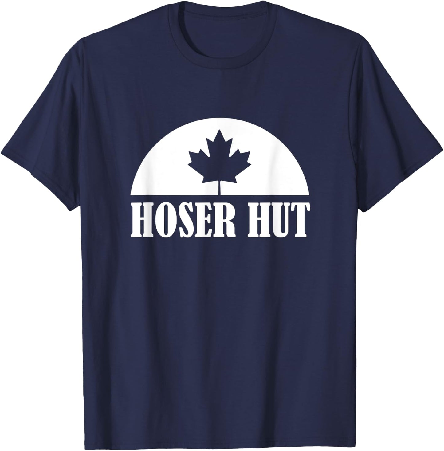 BrainJuiceTees Hoser Hut How I Met Your Mother Funny Canadian Black T-Shirt - T-Shirt | Navy