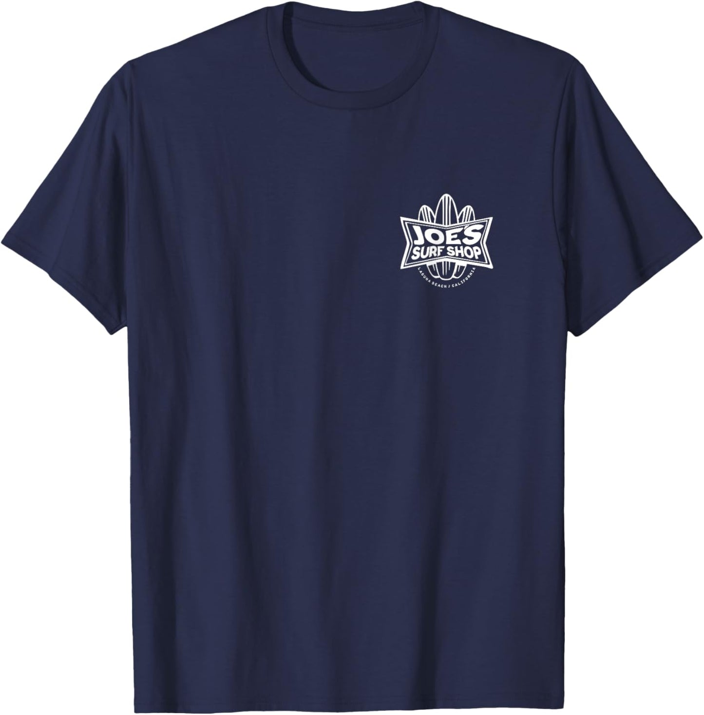 Joe's Surf Three Surfboards Logo Graphic T-Shirt - T-Shirt | Navy