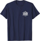 Joe's Surf Three Surfboards Logo Graphic T-Shirt - T-Shirt | Navy