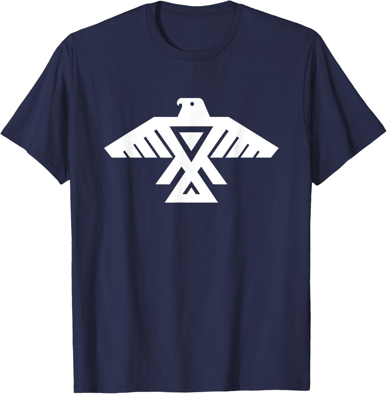 Native American Thunderbird Funny Tribal Art Gift Men Women T-Shirt - T-Shirt | Navy