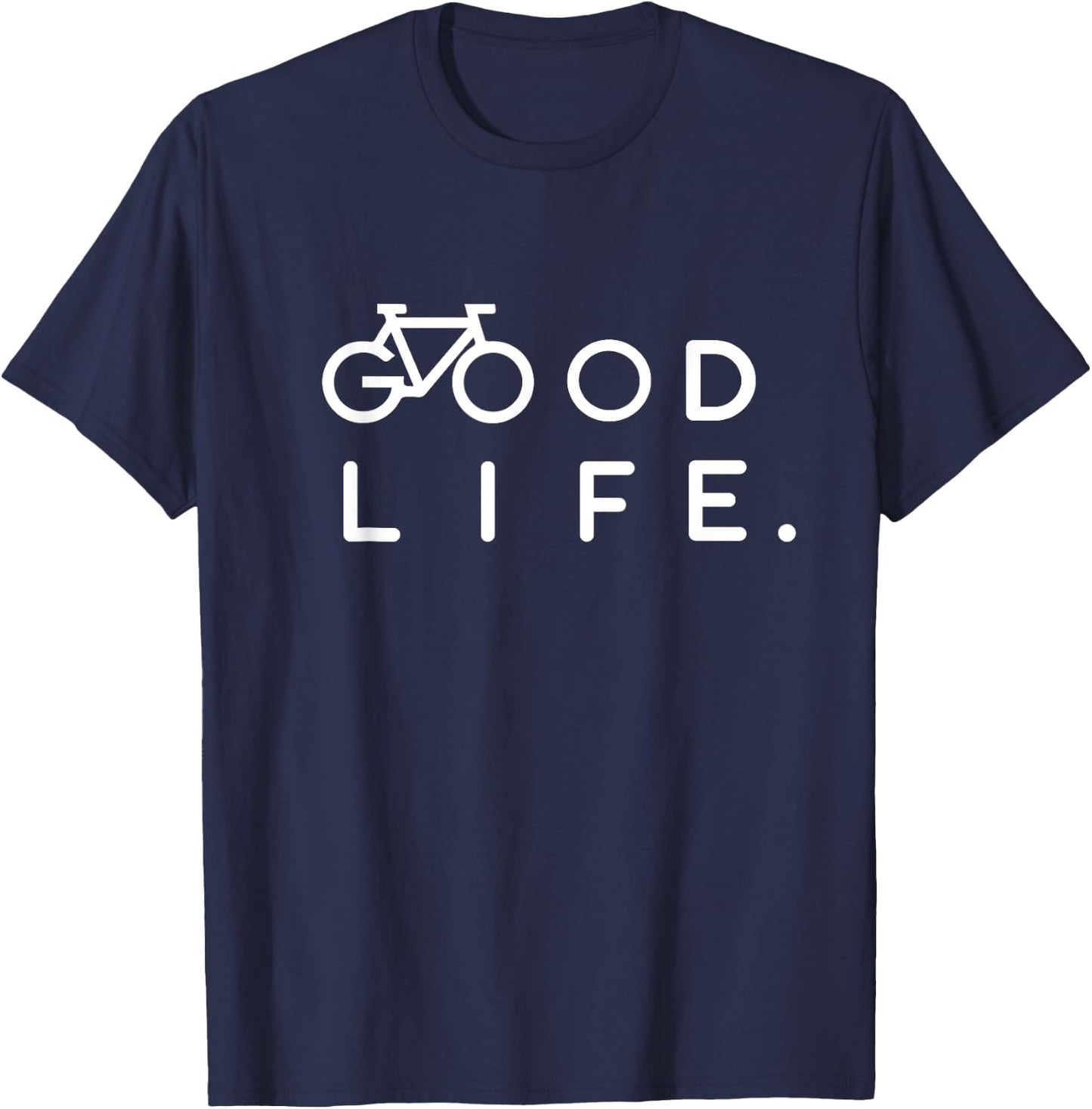 Good Life. MTB Cycling Apparel - Road Biking / Mountain Bike T-Shirt - T-Shirt | Navy