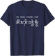 Om Mani Padme Hum Mantra T-Shirt - T-Shirt | Navy