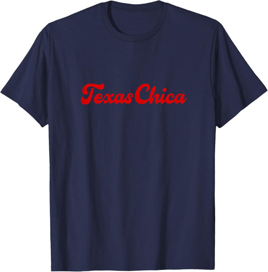 Texas Chica Texan T-Shirt - T-Shirt | Navy